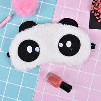 Health Care Tools Cute Face White Panda Eye Mask Eyeshade Shading Sleep Cotton Goggles Eye Mask Sleep Mask Eye Cover 3 Styles 2