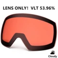 Transparent red Lens