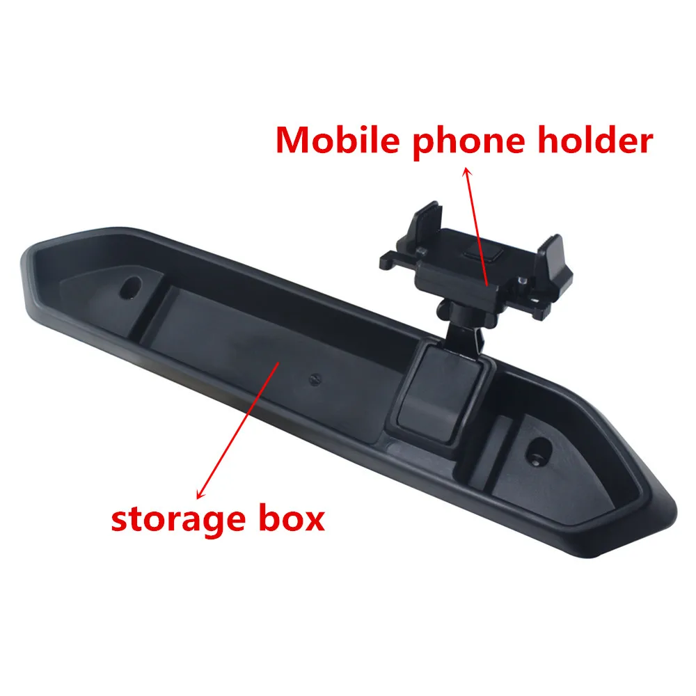 Автомобильный держатель для телефона с коробкой для хранения подходит для Jeep Wrangler JL для сотовых телефонов и мини планшетов