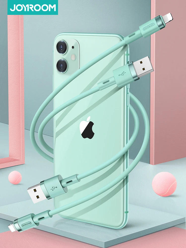 USB кабель JOYROOM для iPhone быстрой зарядки 11 Pro Max Xs Xr X 8 7 6 6s iPad передачи данных из