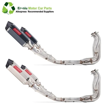 

Free Shipping Z1000 Z1 Ninja1000 2010-2016 Motorcycle Full Exhaust System Muffler Escape Modified Middle Link Pipe