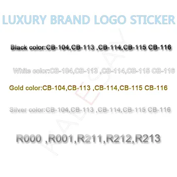 

Nail Decorations Stickers Black White Luxury Brand Nail Sticker Adhesive Decals for Manicure Silver Gold Nail Art Decals Design