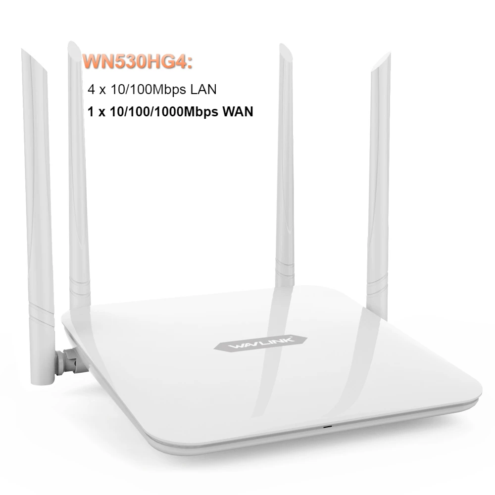 Wavlink AC1200 Беспроводной роутер 5 ГГц WiFi маршрутизатор 1200 Мбит/с высокой Мощность двухдиапазонный усилитель 2,4 ГГц Smart APP DHCP сервер LNA TURBO - Цвет: Gigabit WAN Version