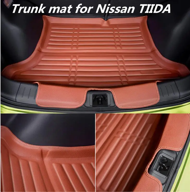 Подходит для NISSAN QASHQAI J11- коврик для багажника задний багажник загрузочный лайнер грузовой пол лоток ковер грязевая защита