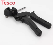 Cheap Factory Sale Stainless Steel Metal Cable Tie Fasten Gun Pliers Crimper Tensioner Cutter Hand Tool Manual