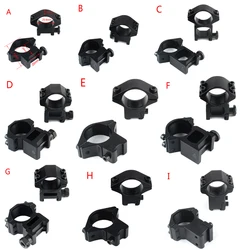 1 par tático 24.5mm 30mm anel adaptador de montagem para picatinny 11mm 20mm ferroviário lanterna escopo caça rifle acessórios