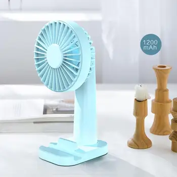 

USB fan Handheld Usb Charging Multi-angle Free Adjustment Fan Portable Small Fan With Mobile Phone Stand Function