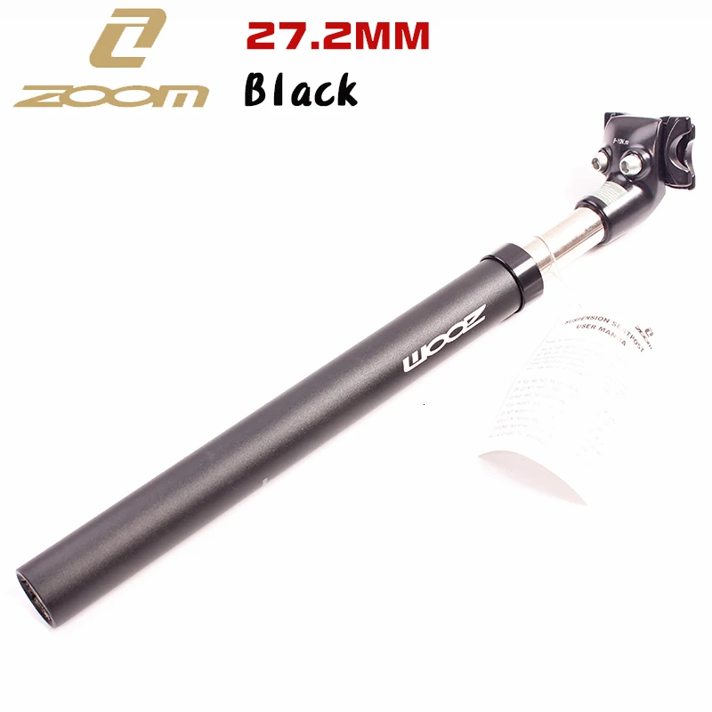 27.2 Black С увеличением для веллосипеда Подседельный штырь 27,2/31,6X350 мм Подседельный штырь алюминиевый подвес для велосипеда - Цвет: 27.2 Black