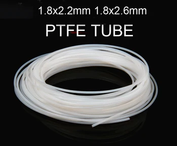 

1.8x2.2mm 1.8x2.6mm 1.8mm 2.2 Ptfe tube teflon F4 hose polytetrafluoroethylene tubing acid base Oil resistant corrosion pipe 3d