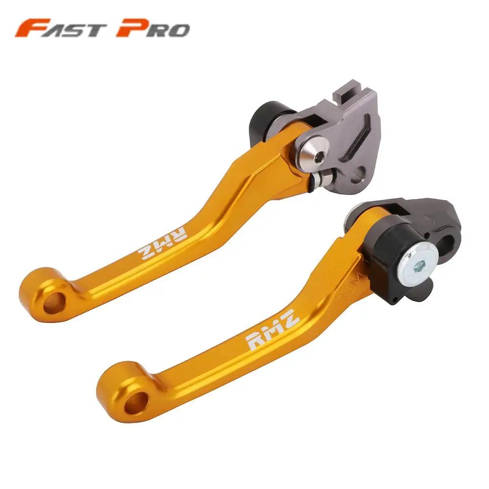 Мотоцикл с ЧПУ поворотный тормозной рычаг сцепления для Suzuki RMZ250 RMZ450 RM85 RM125/250 RMX250S DRZ400S/SM DR250R 1996