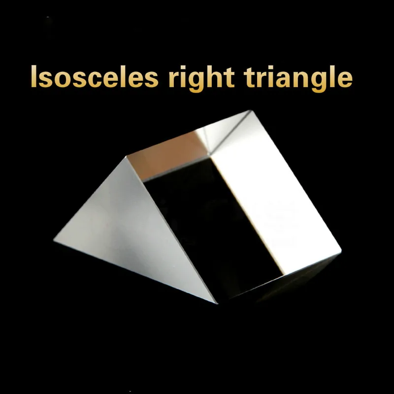 Спектральная оптика Оптическое стекло треугольное пятно Isosceles правый треугольник