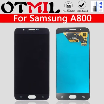 

AMOLED 5.7" OTMIL For SANSUNG Galaxy A800 LCD Display Touch Screen Digitizer For SAMSUNG A8 2015 LCD A800M A800H A800 Display