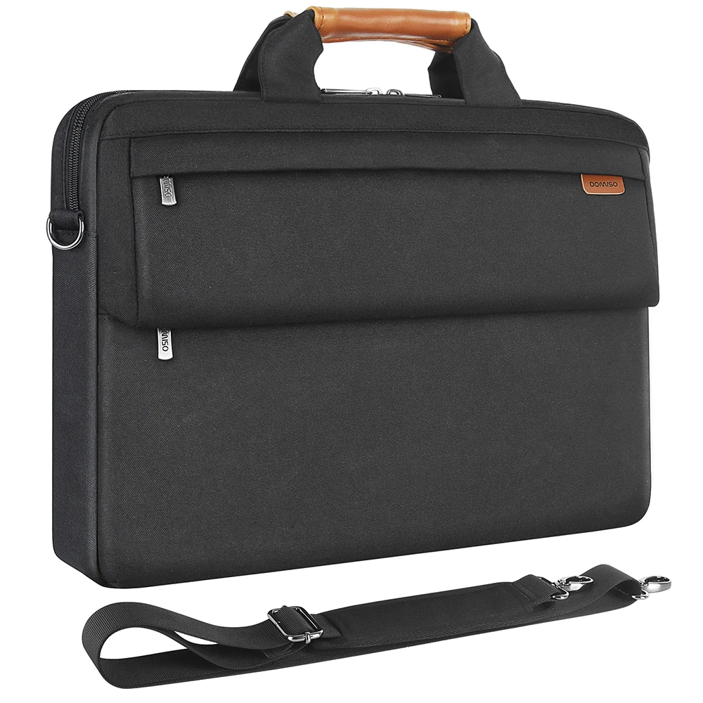 14 15.6 17 Inch Shockproof Laptop Sleeve Business Briefcase Waterproof Messenger Shoulder Bag for Notebooks Black | Компьютеры и офис