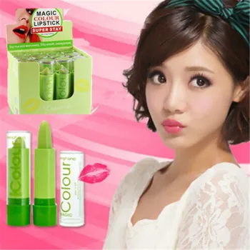 

Natural Aloe Vera Lipstick Long Lasting Temperature Change Color Red Lip Stick Blam Transparent Magic Jelly Waterproof Lipsticks