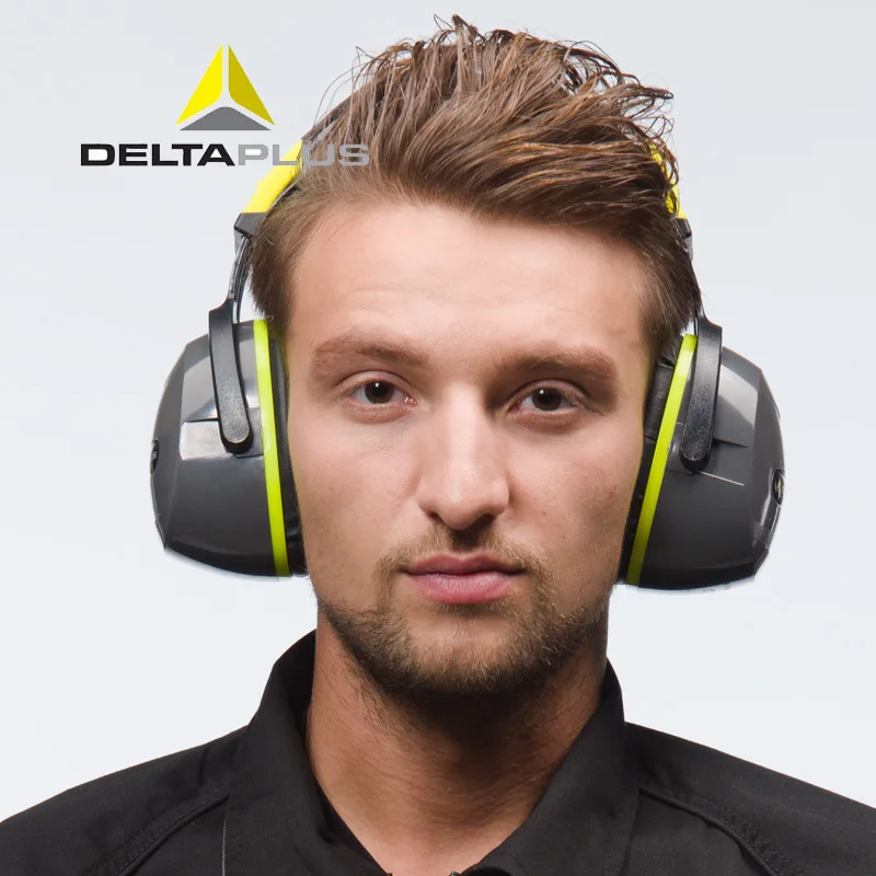 

Deltaplus 103009 Profession Sound Insulation Earmuffs Anti-noise Pajama Noise Reduction Sleep Factory Learning Protective Earmuf