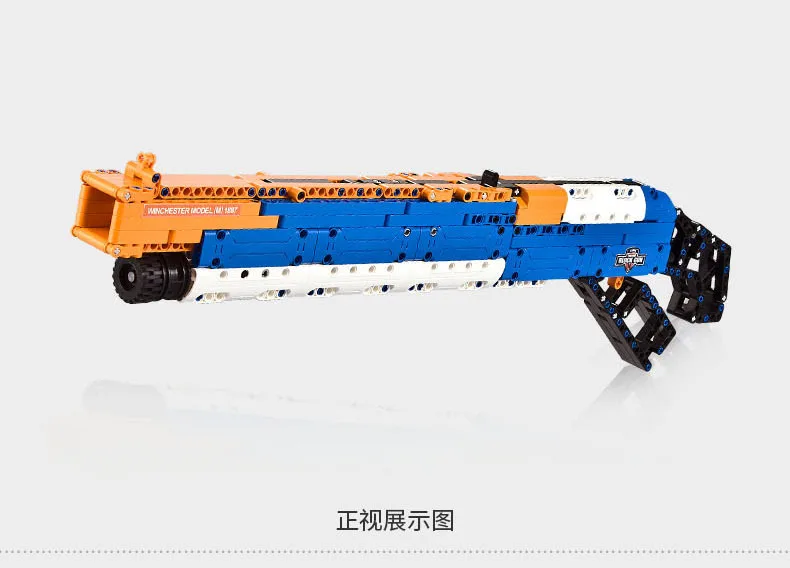 Револьвер пистолет силовой пистолет спецназ Военная армейская модель строительные блоки Кирпич Набор оружие игрушки для мальчиков
