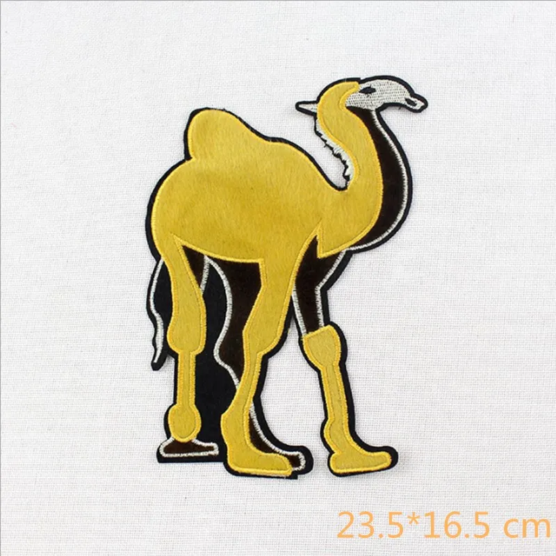 

Embroidery Cartoon Large Size Cloth Paste CLlothes Decoration Patch Paste Cloth Computer Embroidered Camel
