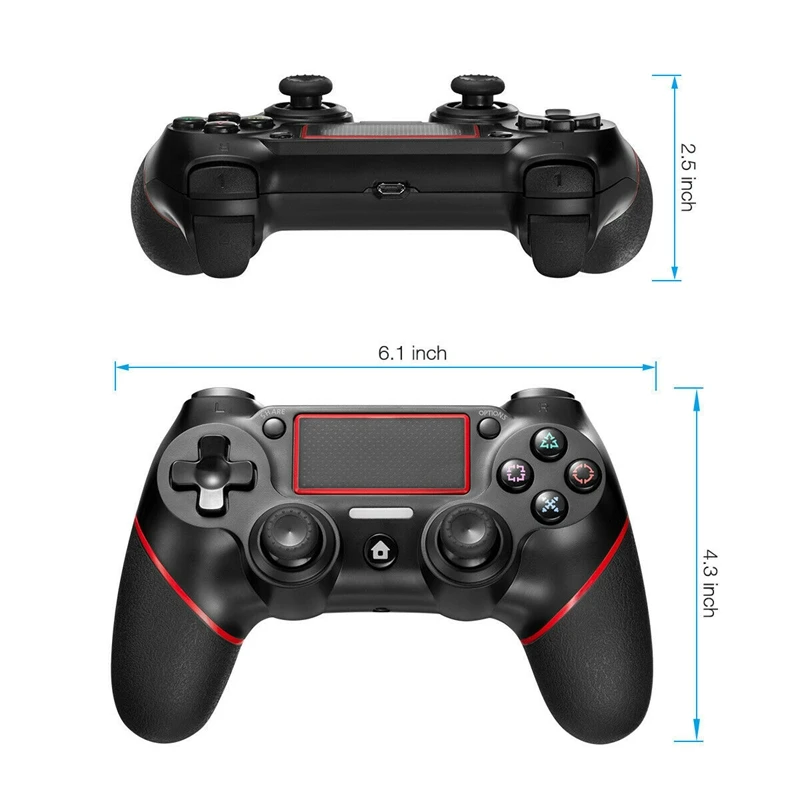 MOOL Bluetooth геймпад контроллер беспроводной джойстик для sony playstation 4 Dualshock4 PS4