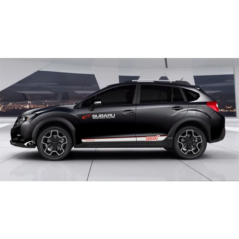 Спортивный автомобиль стикер для Subaru 16-18 XV Mark Levinson автомобильные обе стороны тела Range Rover sport Авто наклейки для автомобиля виниловая пленка