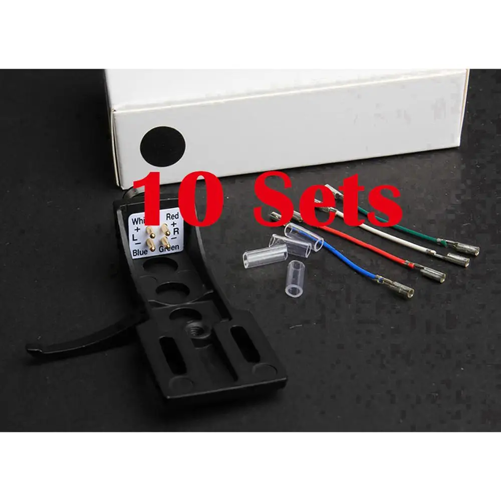 10 SETS/lot Turntable Headshell 4 Pin Contacts For Technics For Other Turntables Fit Phono Turntables Headshells