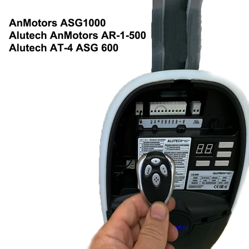 탑 Alutech AT-4 모터 AT-4 차고 게이트 원격 제어 433MHz Alutech AnMotors ASG1000 AR-1-500 ASG 600 컨트롤러 키 체인 4
