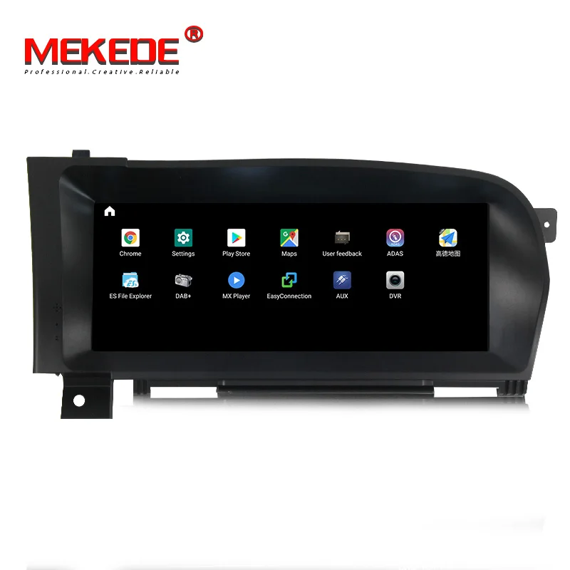 1920*720 Snapdragon 625 Android 10.0 car radio player for Mercedes Benz S-Class W221 2006-2013 Built-in carplay GPS Navigation