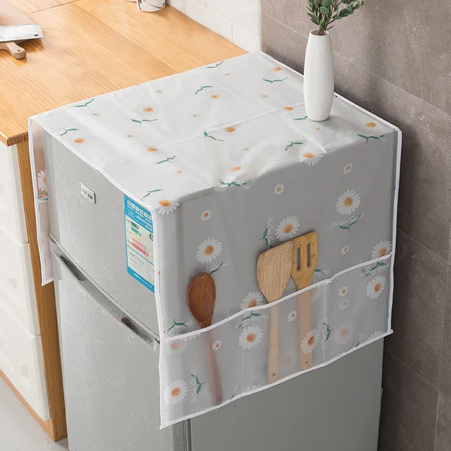 Washing Machine Cover Pocket Refrigerator Top Cover Microwave Oven 