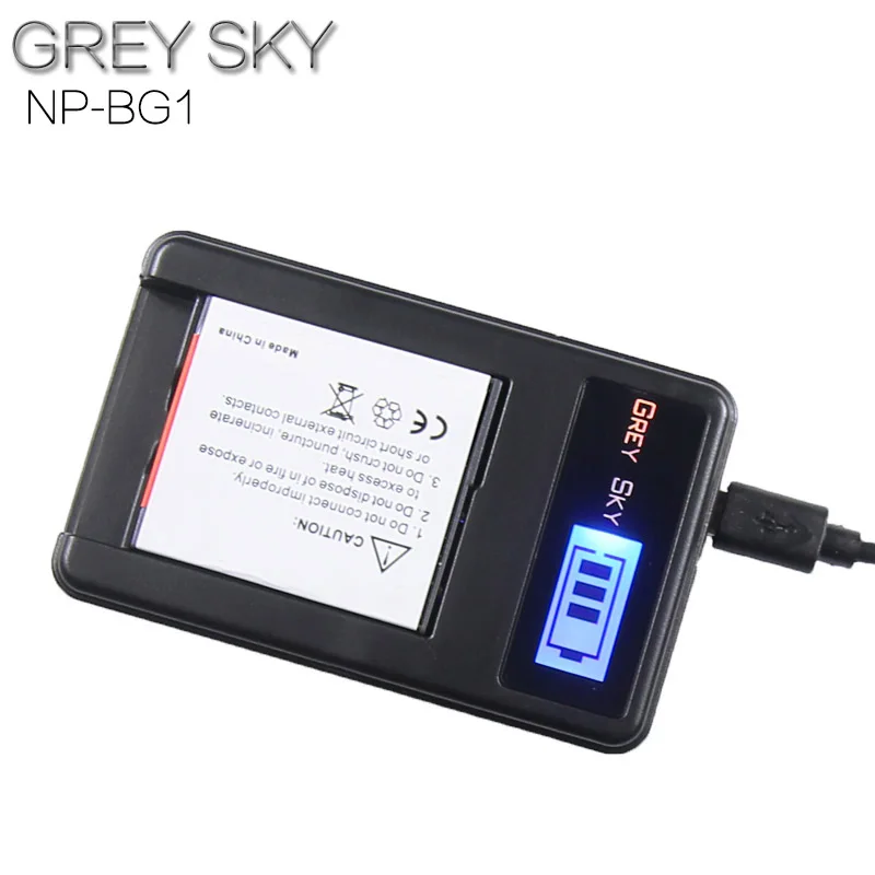 1200 мА/ч, NP-BG1 NP BG1 NPBG1 Батарея+ ЖК-дисплей USB Зарядное устройство для sony DSC-H3 DSC-H7 DSC-H9 DSC-H10 DSC-H20 DSC-H50 DSC-H55 DSC-H70