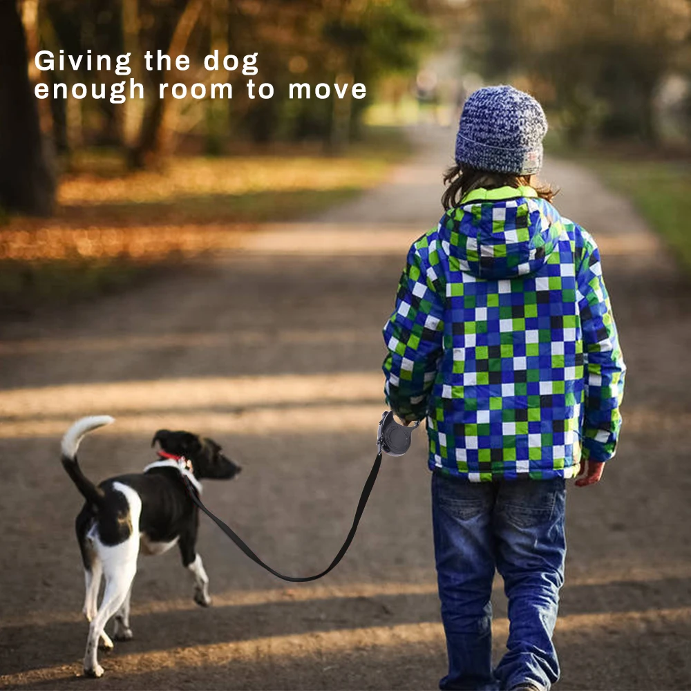 Выдвижной поводок собаки гибкий Щенок Кот тяговых канатов автоматический для