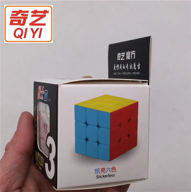 QiYi Warrior W 3x3x3 профессиональный магический куб соревнование головоломка на скорость игрушечные кубики для детей Cubo Magico подарки QY308