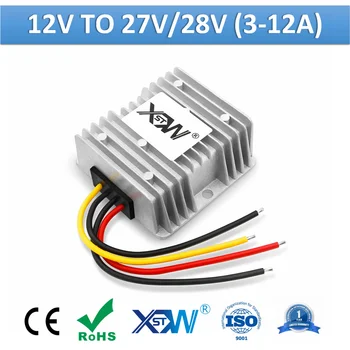 

DC DC 12v to 27v 28v 3A 5A 8A 10A 12A Step Up Boost Power Supply Converter 27vdc 28vdc Voltage Regulator