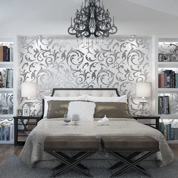 

Nordic Style Non-woven Fabrics Wallpaper Solid Color Wall Paper Roll For Livingroom Bedroom Luxury 3D Wallpaper Decoration