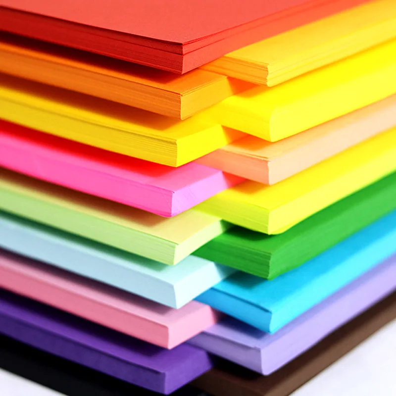 100pcs A4 Colour Office Printing Copy Preferred Paper Base Dust-free Particles Print Card-free Machine Wide Scope of Application