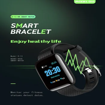 

SULEIYI IP67 Waterproof Smart Watch Women mens Sport Bracelet Heart Rate Monitor Sleep Monitoring Smartwatch Connect IOS Android