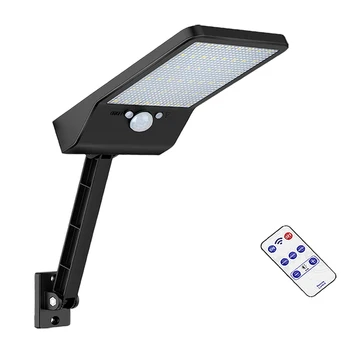 

Led-Solar-Garden-Fence-yard-Light street-Wall-flood-path-Lamp Outdoor Gutter Waterproof Motion-Sensor Remote-Control&1