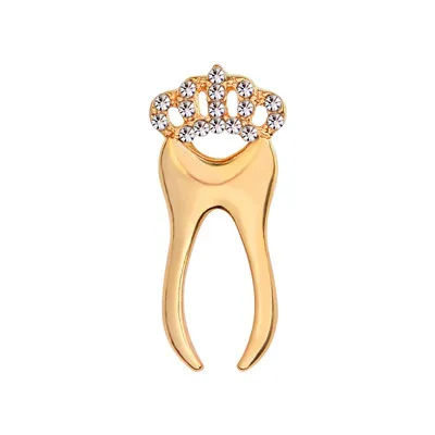 Кристалл uterus микроскоп золотые серебряные ювелирные изделия медицинские Броши коллекция скальпель желудка зуб шпильки для доктора друга - Окраска металла: Doctor 7