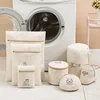 7 Size Washing Bags Mesh Polyester Dirty Laundry Bag Embroidery Net Bra Wash Basket Organizer for Underwear Clothing Laundry Bag 4