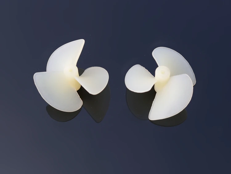2 мм * 28/36/42 hélices CW CCW 3 cuchillas hélice eléctrica de Nylon tres hojas/paleta para DIY maquetas barcos ejes|Детали и