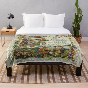 

Drop Shipping Printed Throw Blanket Sherpa Fleece Soft Blanket Flannel Rug Home Decoration For Bed Dictionary Art King Artur Sto