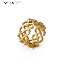 316L кольцо бесконечности из нержавеющей стали кольцо вечности Подвески лучший друг подарок бесконечный символ любви модные кольца для женщин