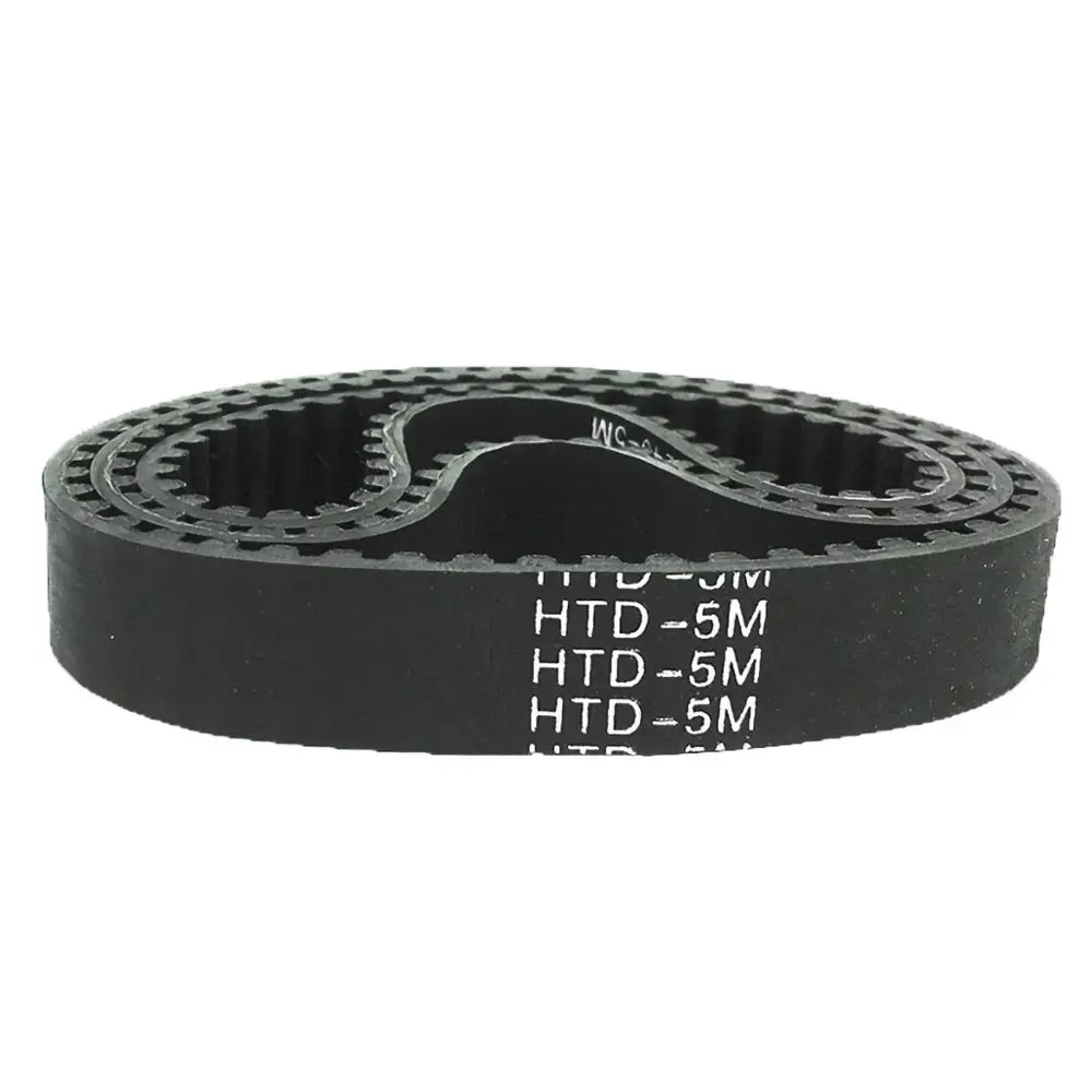 1Pcs Perimeter 695mm-750mm 5M Black Neoprene Closed Loop Timing Belt Width 10mm-30mm Teeth 139-150 For CNC Machine/Step Motor |