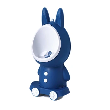 

Baby Boy Potty Toilet Training Children Stand Vertical Urinal Boys Pee Infant Toddler Wall-Mounted Hook Potty Toilet Blue