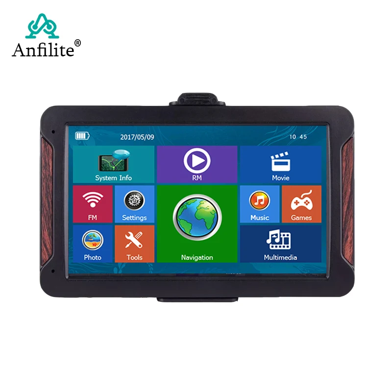 Автомобильный GPS-навигатор Anfilite 7 дюймов HD FM mp3 mp4 Navitel 2020 новейшая Карта Европы