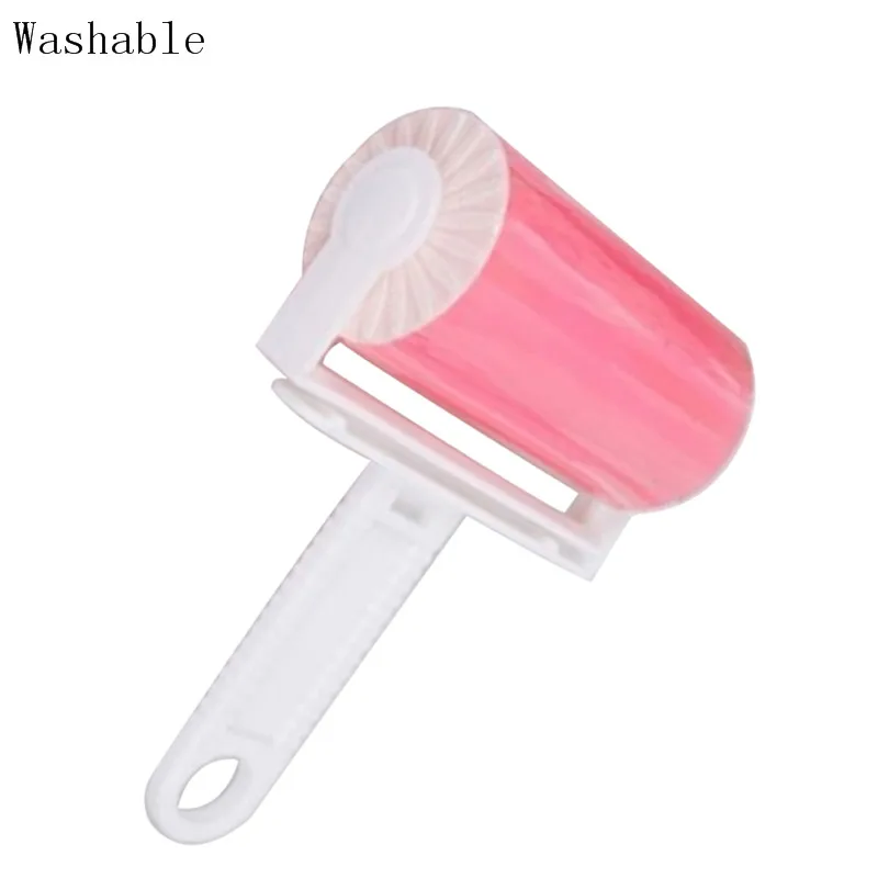 Машинка для удаления шерсти домашних животных, щетка для чистки собак и кошек, щетка для удаления шерсти собак и кошек с мебели, Ковров, одежды, инструменты для ухода за домашними животными - Цвет: B-Pink