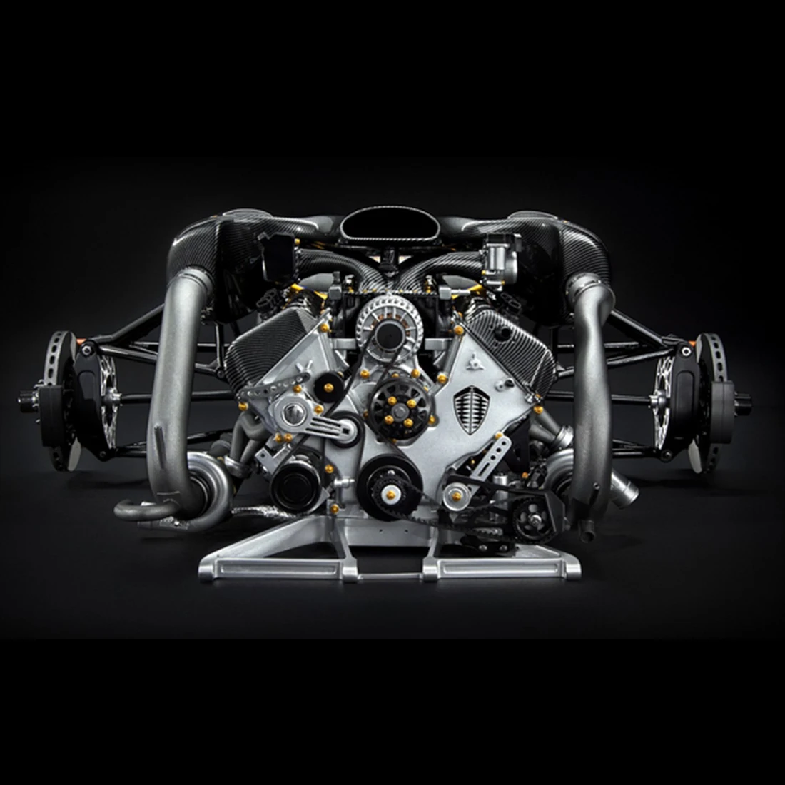 1:6 моделирование Koenigsegg один: 1 Модель двигателя-серый уголь(предпродажа, требуется 1 месяц для производства