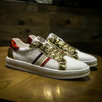 

Classic Superstar White Skateboard Shoes Men Embroidered Shoes Trainers Fashion Design Hip hop Glitter Sport Shoes Sneakers Men