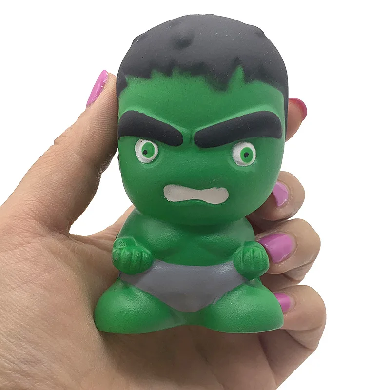 Green Гигантский Единорог Мягкая кукла медленно поднимается Пегас мобильный телефон с декомпрессионной игрушкой снимает стресс - Цвет: Green