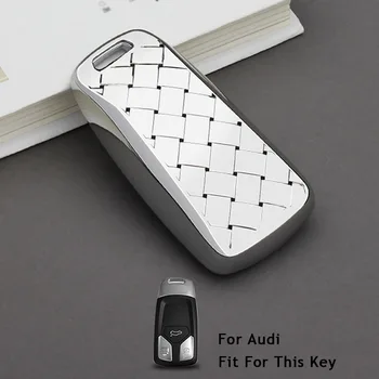 

Car accessories key cover key case For Audi 2016 2017 A4 A4L Allroad B9 Q5 Q7 TT TTS 8S 4m A5 A6L QT S5 S7 8S S4 shell protect