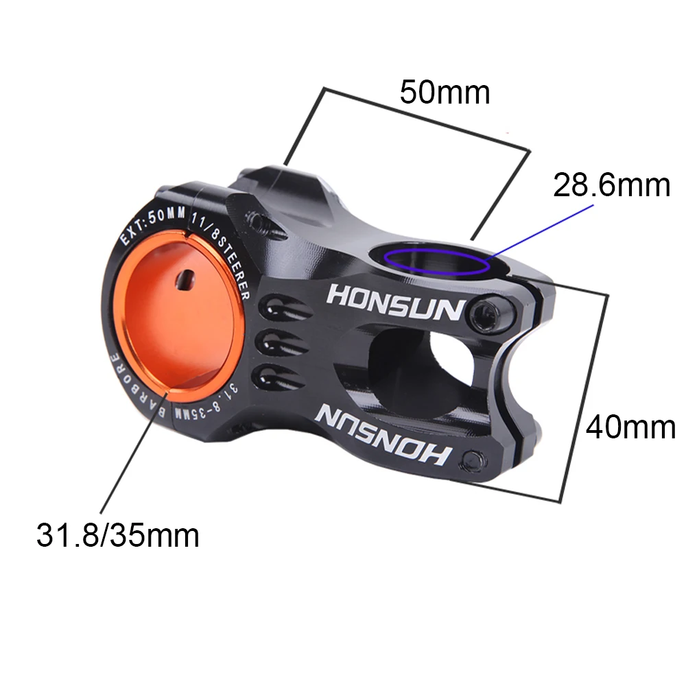PROHONSUN 31,8*28,6*50 мм руль для горного велосипеда 5 цветов AM XC MTB DH Bicicleta de montanha алюминиевый сплав