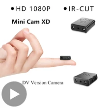 Мини-камера ночного видения, маленькая секретная мини-камера с Wifi, ip-камера с датчиком движения, маленькая мини-камера Full HD 1080p
